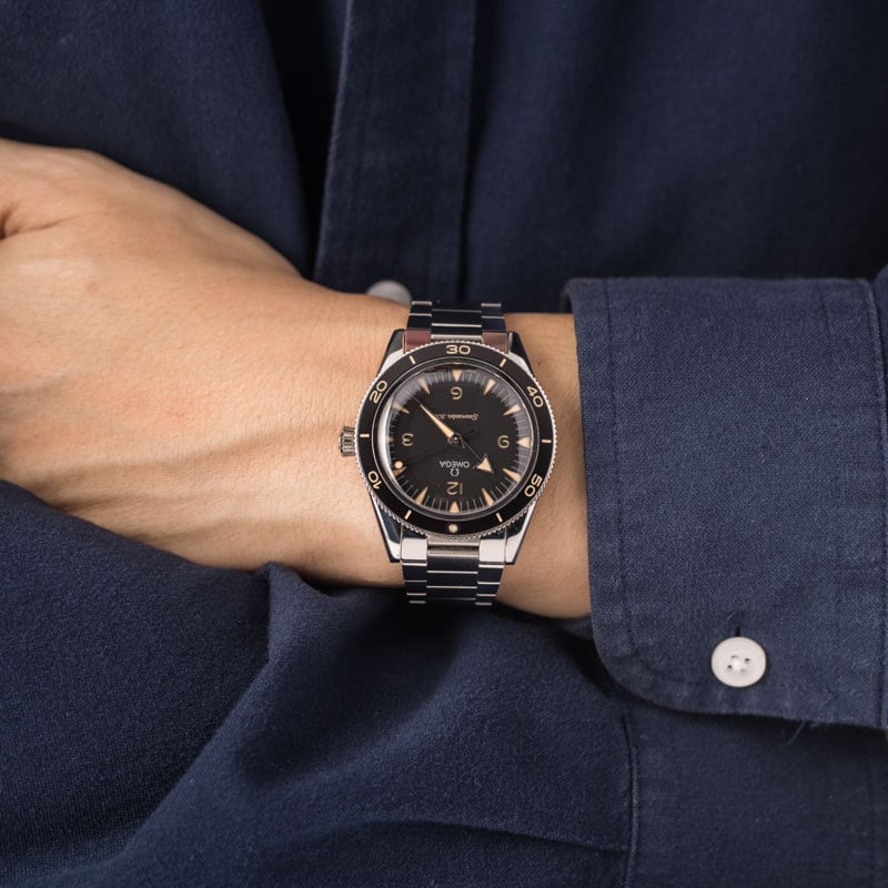 Used Omega Seamaster 300 Black Dial