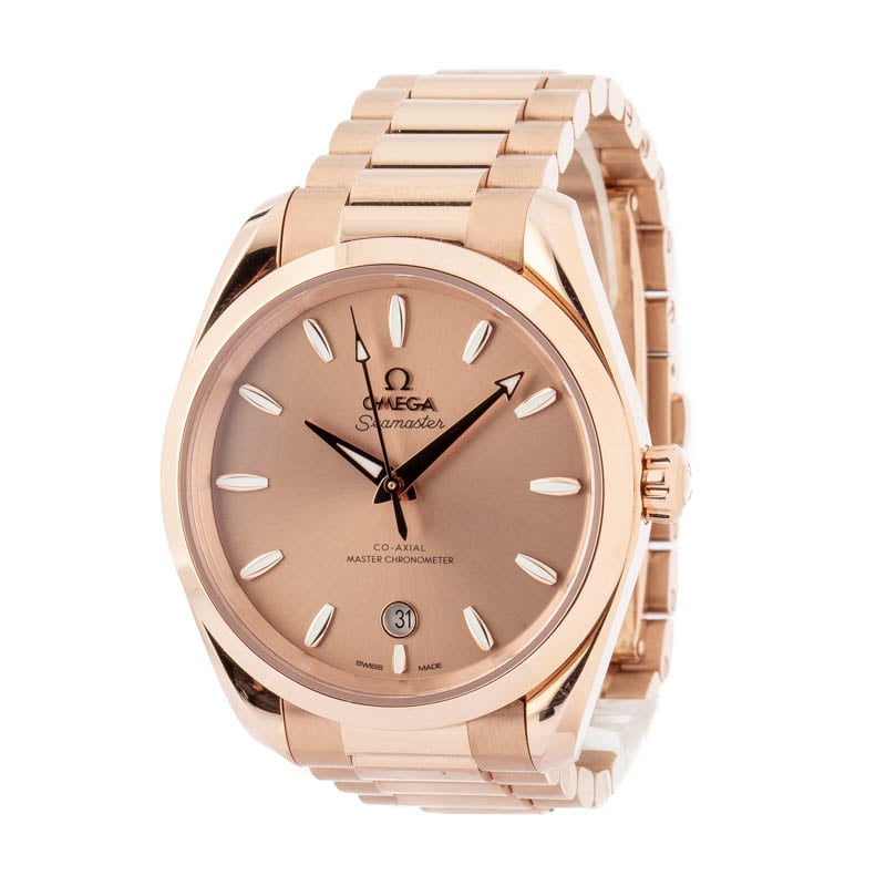 Omega Seamaster Aqua Terra Shades Sedna Gold