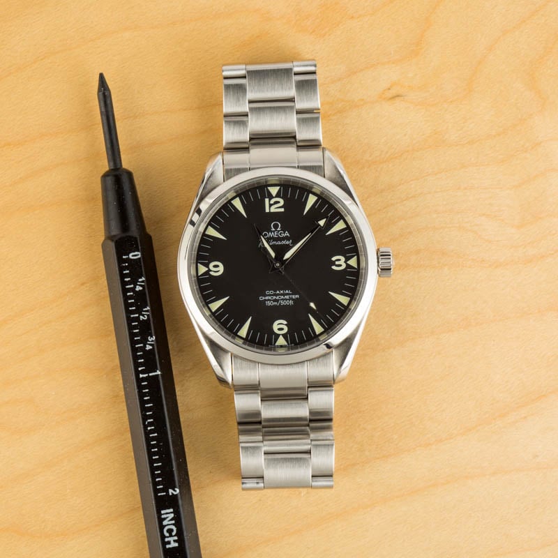 Omega Seamaster Aqua Terra Railmaster Black Dial