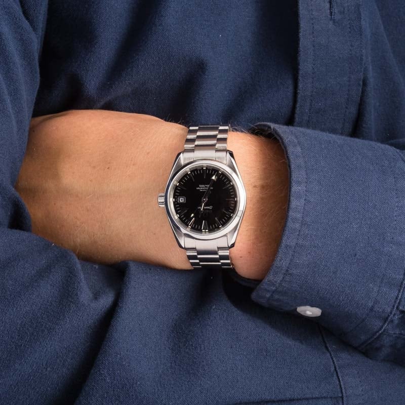 Used Omega Seamaster Aqua Terra Black Dial