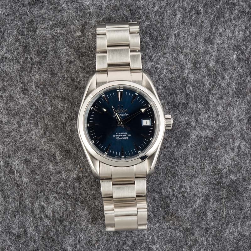 Used Omega Seamaster Blue Dial 2504.80.00