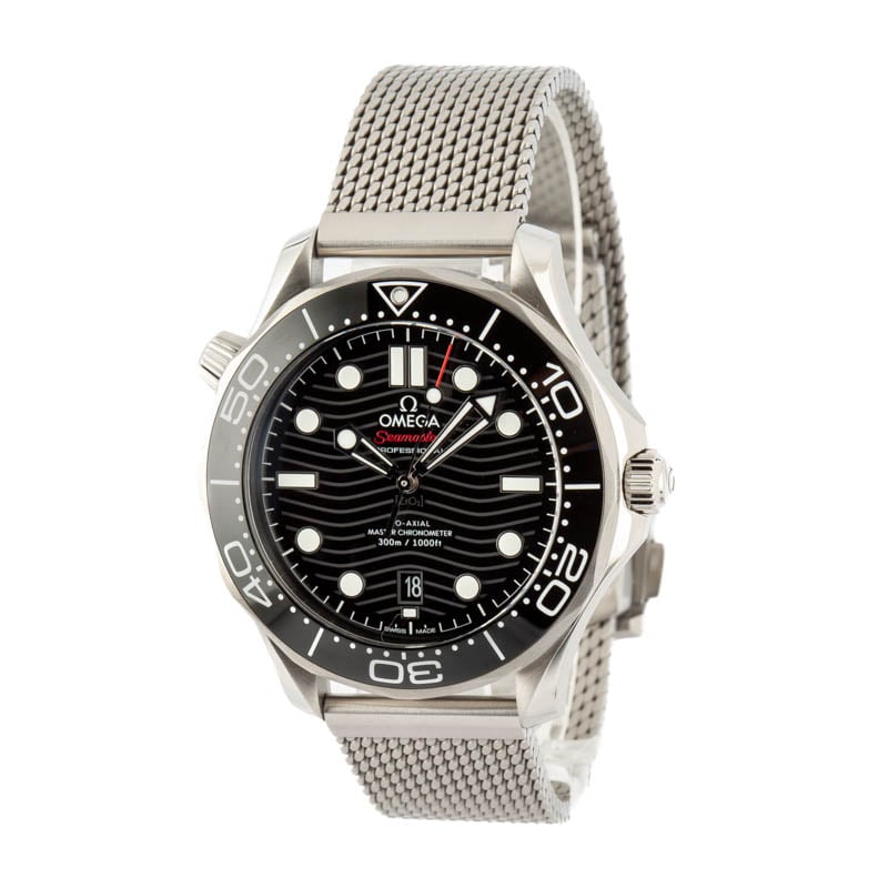 Pre-owned Omega Seamaster Diver 300M Steel