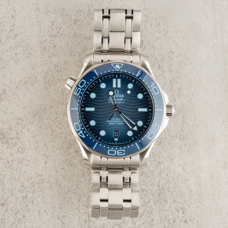 Omega Seamaster Diver 300M Blue Dial & Bezel