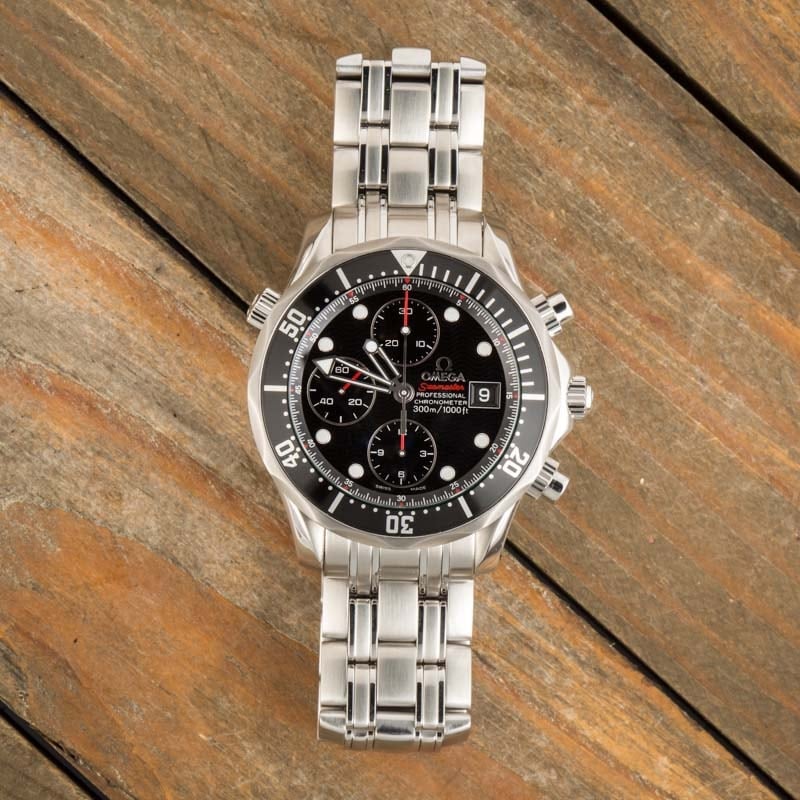 Pre-owned Omega Seamaster Diver 300M Chronograph