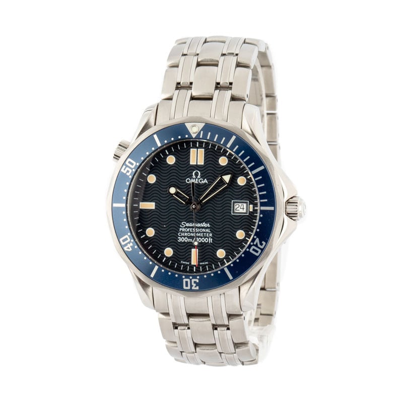 Omega Seamaster Diver 300M Blue Wave Dial