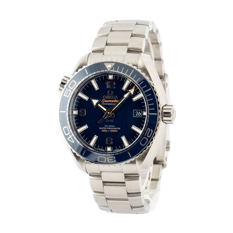 Omega Seamaster Planet Ocean Blue Dial