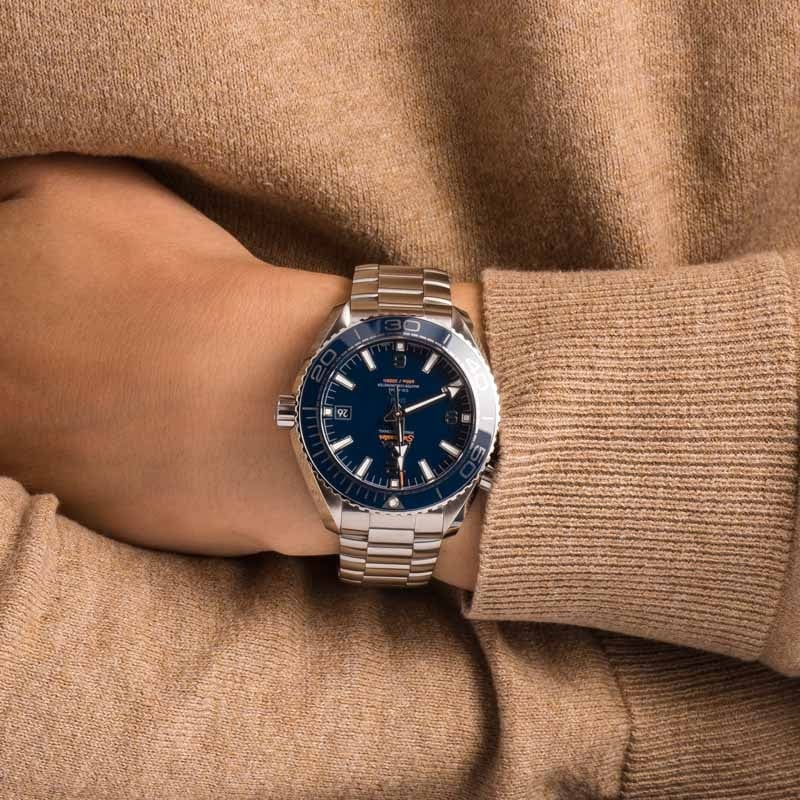 Omega planet ocean on wrist best sale