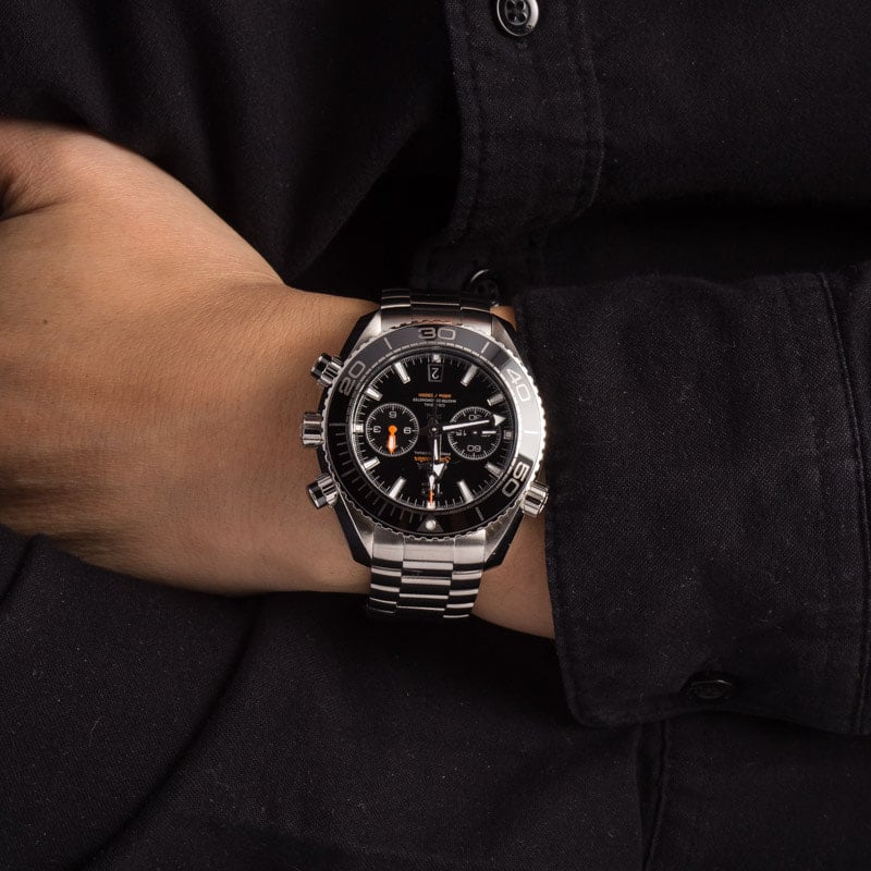 Omega Seamaster Planet Ocean Black