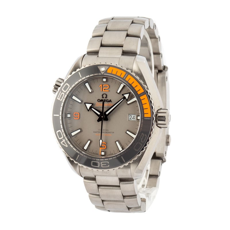 Pre-Owned Omega Seamaster Planet Ocean 600M Titanium