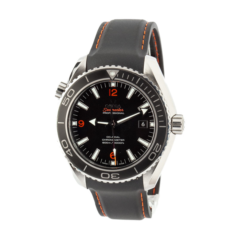 Pre-Owned Omega Seamaster Planet Ocean Co-Axial Black Dial