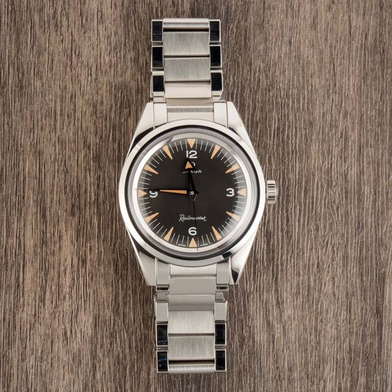 Used Omega Seamaster Railmaster Black