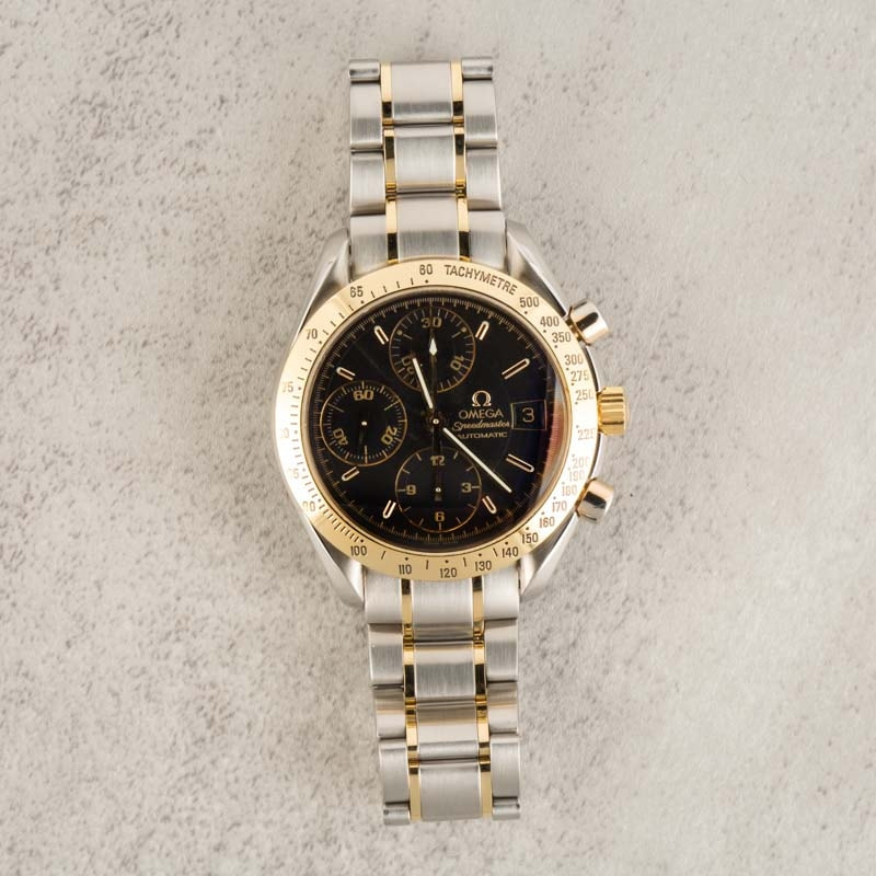 Omega Speedmaster Stainless Steel & Yellow Gold