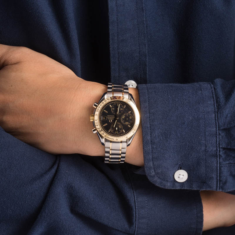 Omega Speedmaster Stainless Steel & Yellow Gold