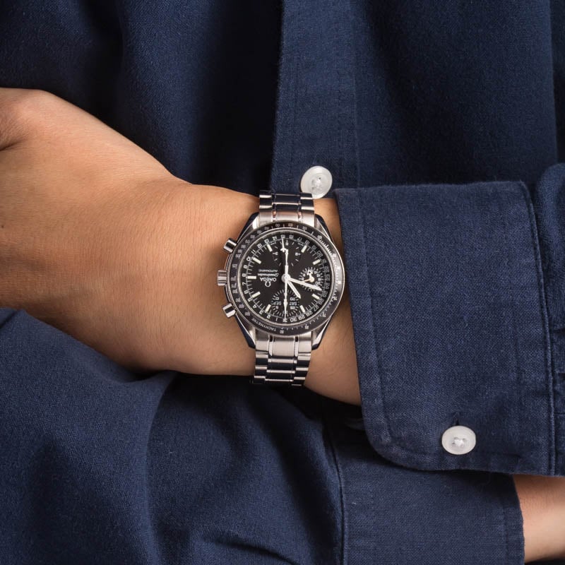 Omega Speedmaster Day-Date Stainless Steel