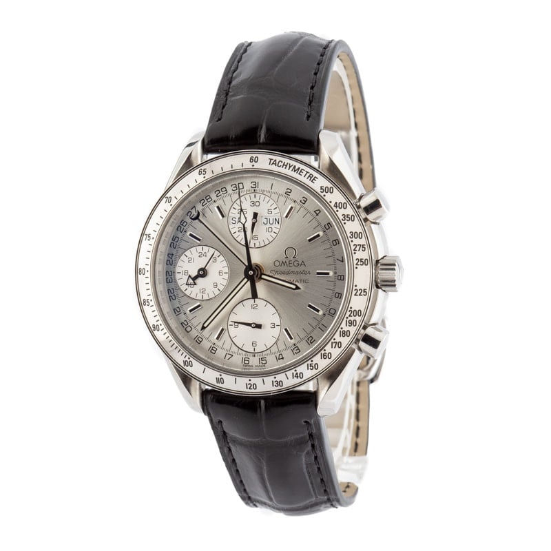 Pre-Owned Omega Speedmaster Chronograph Silver Dial