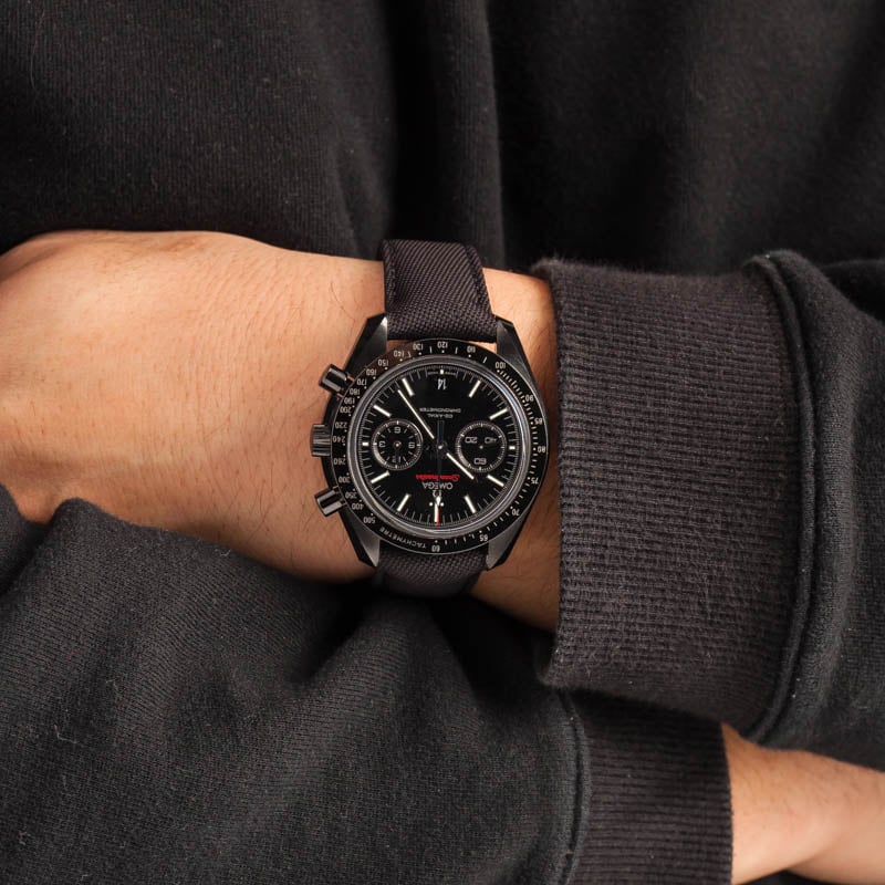 Omega Speedmaster Moonwatch Dark Side of the Moon Black Dial