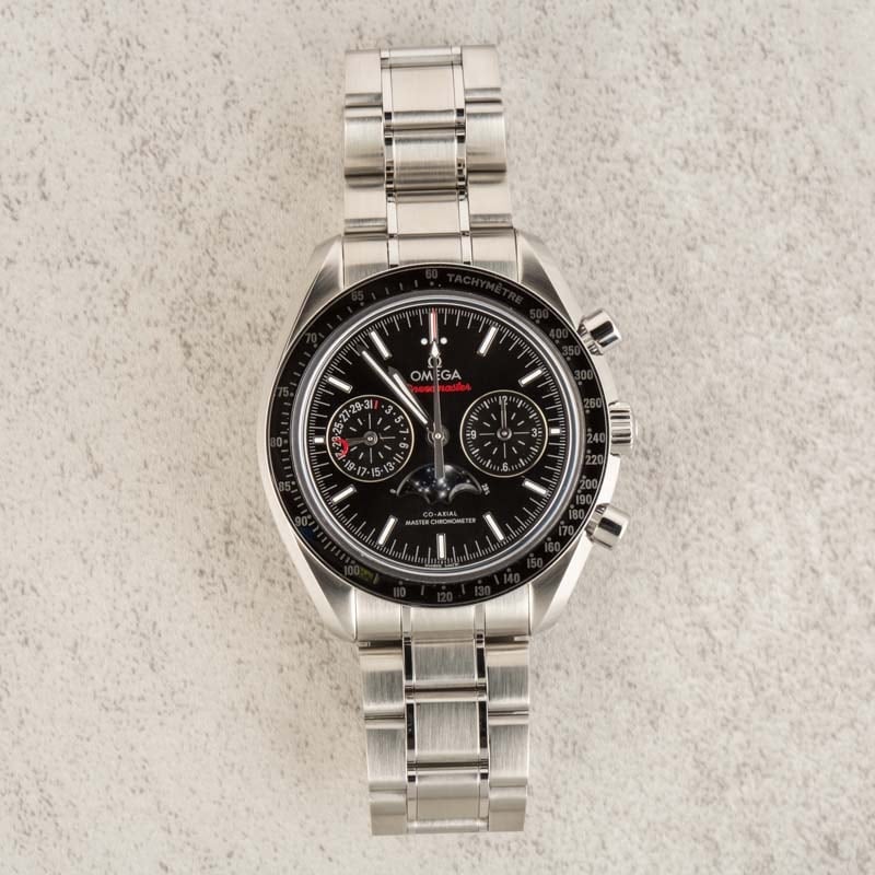 Mens Omega Speedmaster Moonphase Chronograph