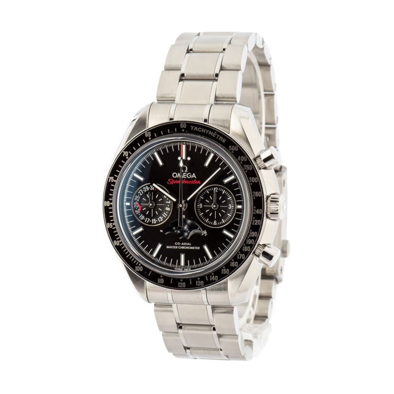 Mens Omega Speedmaster Moonphase Chronograph