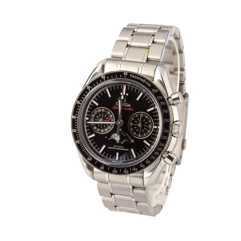 Mens Omega Speedmaster Moonphase Chronograph