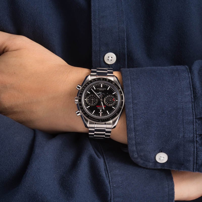 Mens Omega Speedmaster Moonphase Chronograph