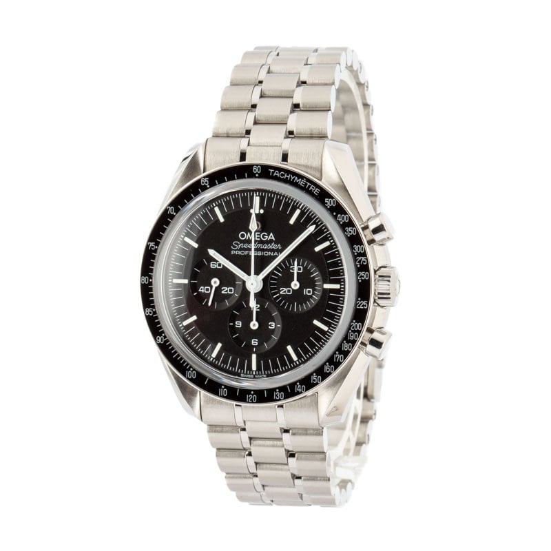 Mens Omega Speedmaster Moonwatch Stainless Steel