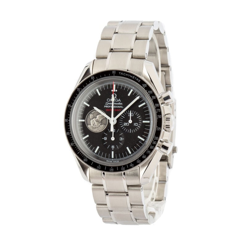 Mens Omega Speedmaster Moonwatch Professional Apollo 11