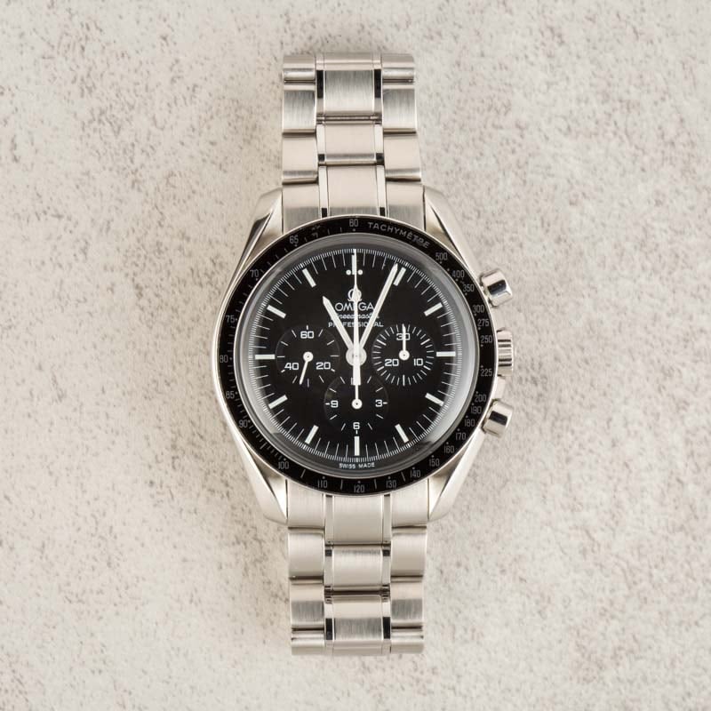 Omega Speedmaster Moonwatch Professional Black Dial