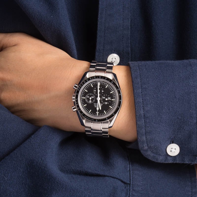 Omega Speedmaster Moonwatch Professional Chronograph Stainless Steel