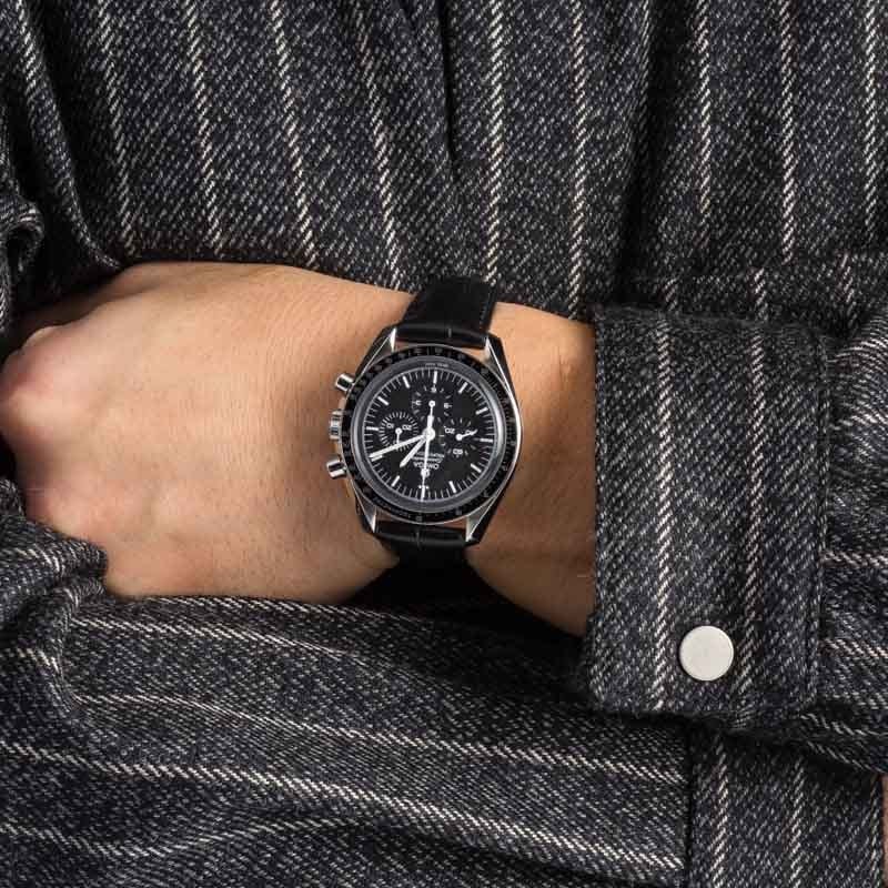 Pre-owned Omega Speedmaster Moonwatch Professional Black