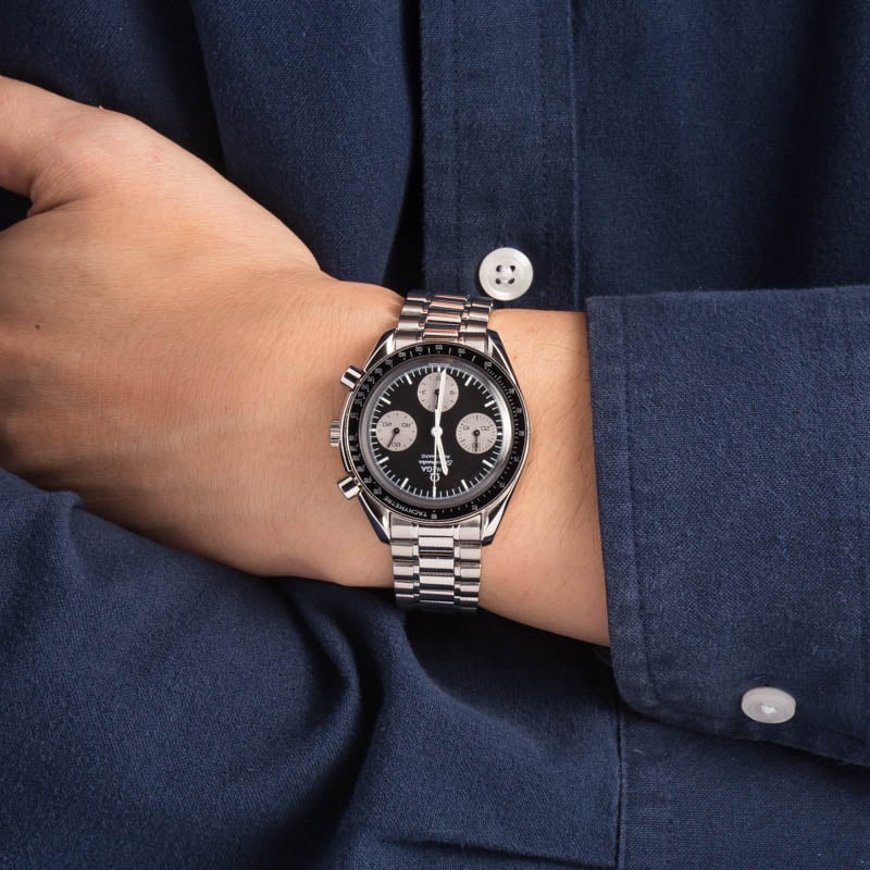 Omega Speedmaster Reduced Inverted Panda