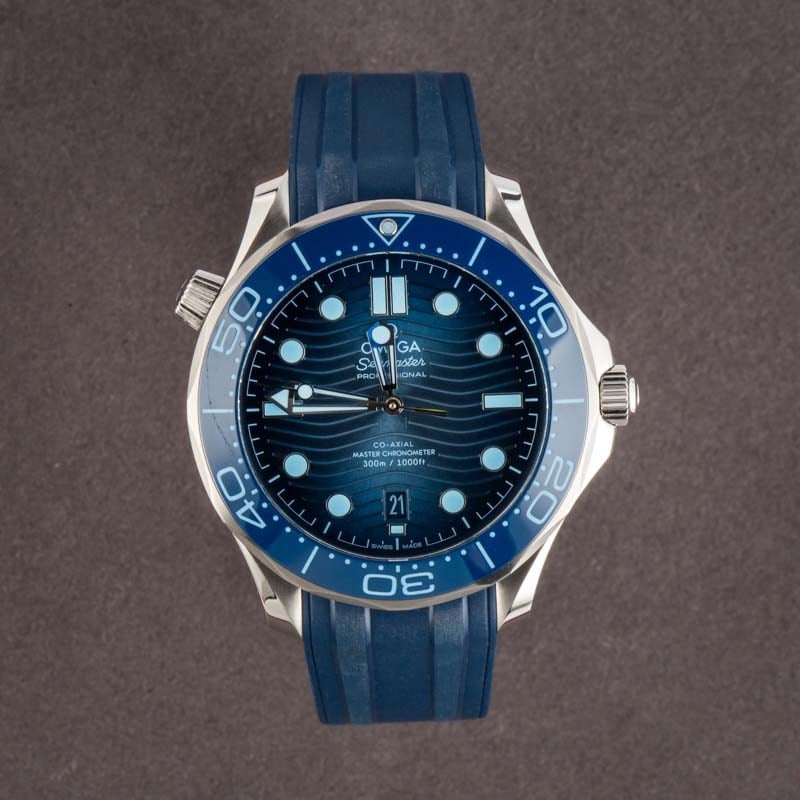 Pre-Owned Omega Seamaster Diver 300M Blue Dial