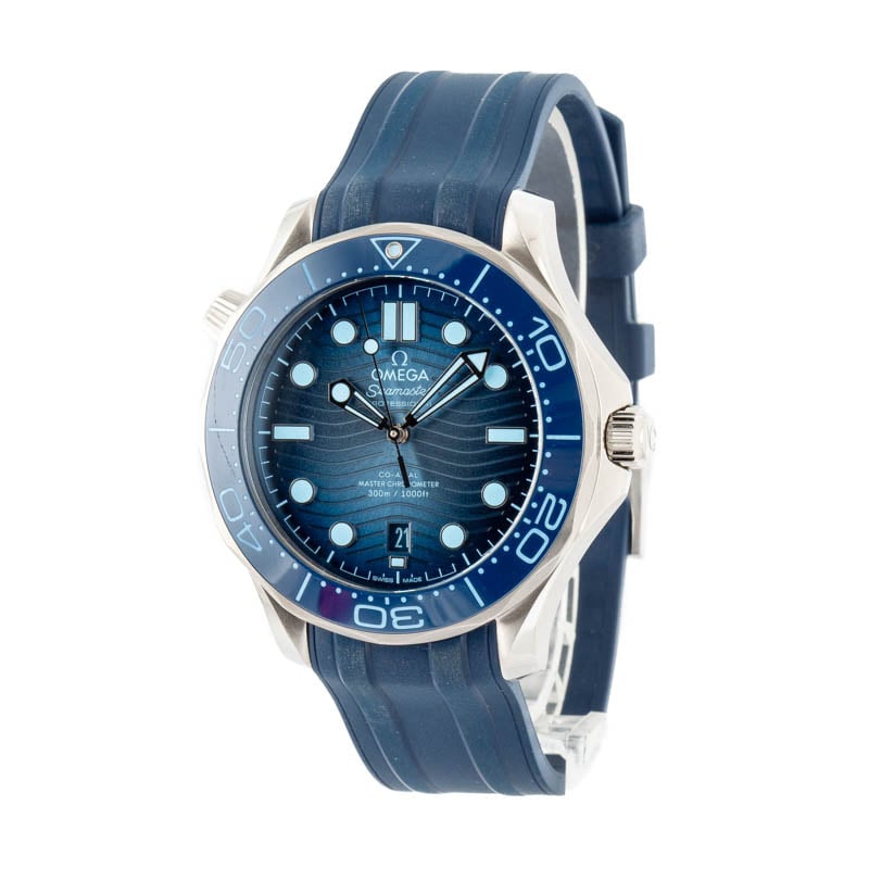 Pre-Owned Omega Seamaster Diver 300M Blue Dial