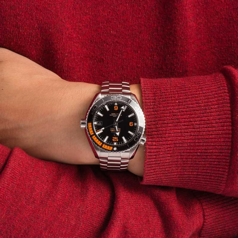 Omega Seamaster Planet Ocean Black & Orange