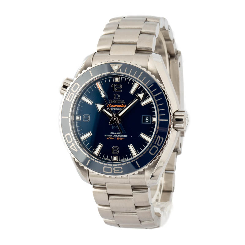 Omega Seamaster Planet Ocean Blue Dial