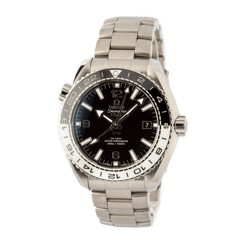 Omega Seamaster Planet Ocean Co-Axial GMT Black