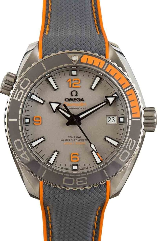 Omega seamaster 2024 grey orange