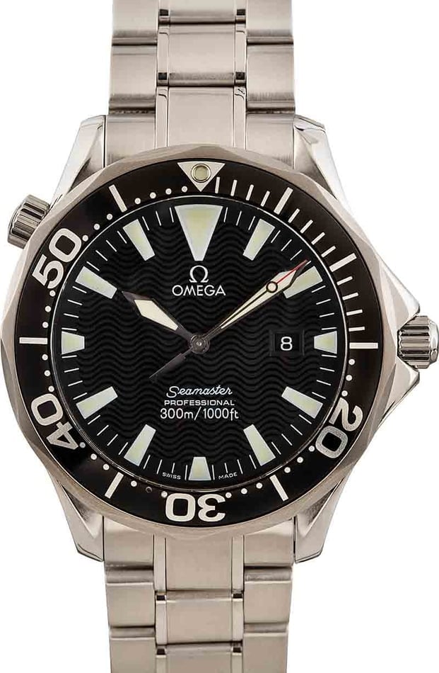 Omega seamaster hotsell black face