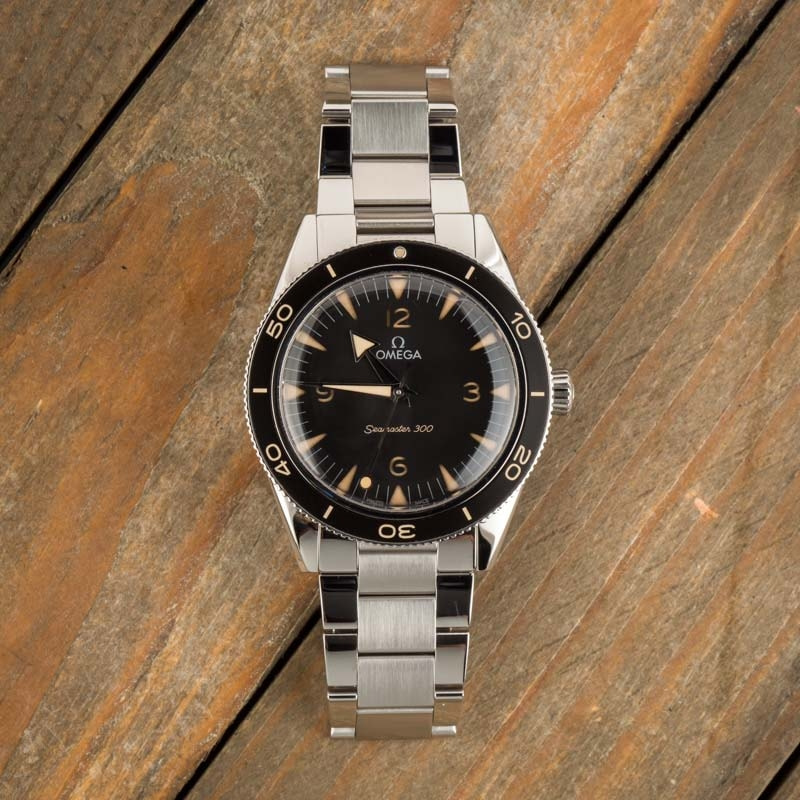 Used Omega Seamaster 300 Stainless Steel