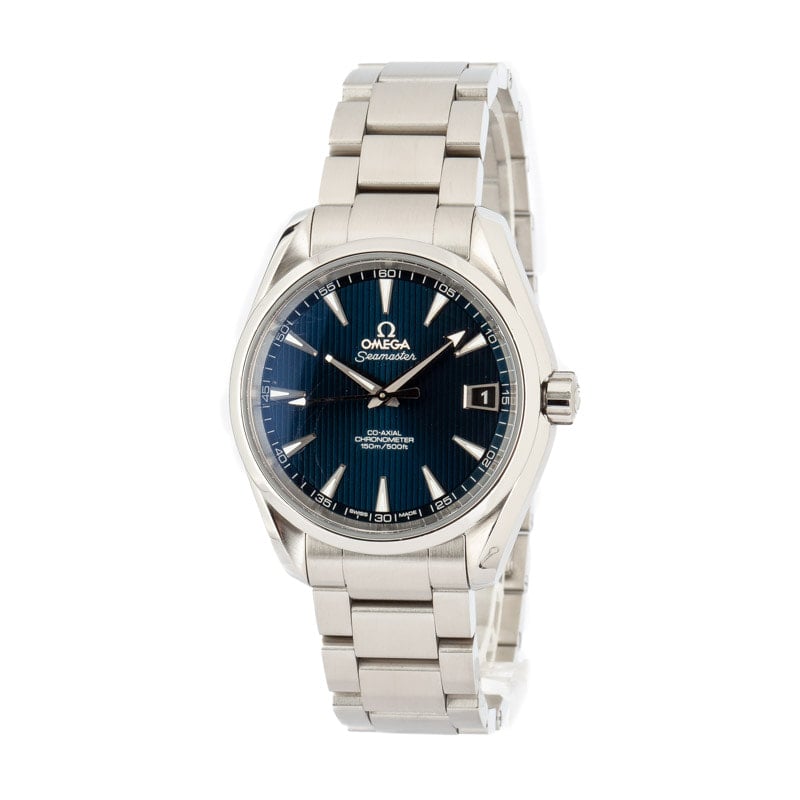 Omega Seamaster Aqua Terra Blue Dial