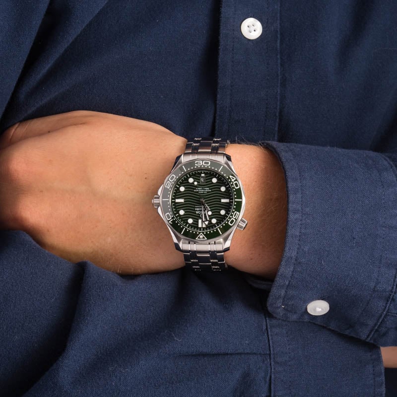 Omega Seamaster Diver 300M Green Dial