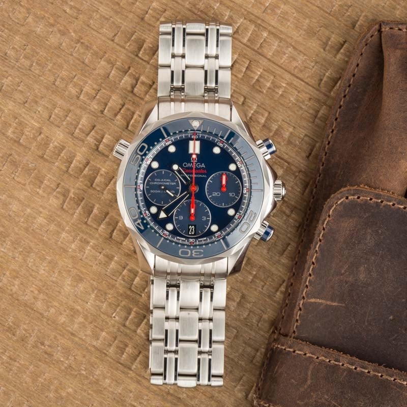 Omega Seamaster Diver 300M Blue Dial