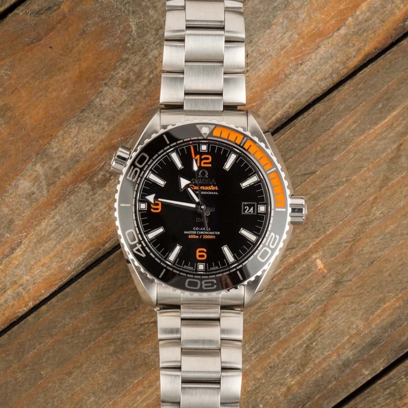 Omega Seamaster Planet Ocean Black & Orange