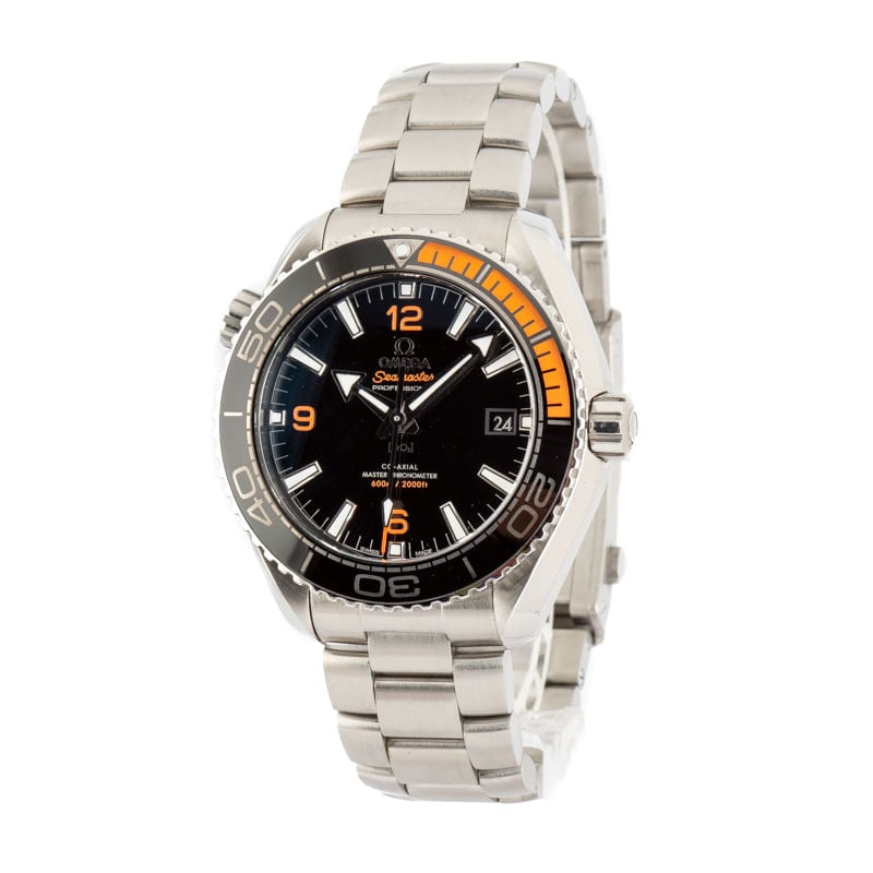 Omega Seamaster Planet Ocean Black & Orange