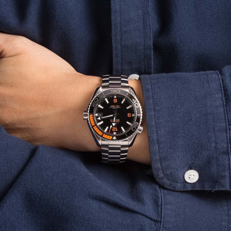 Omega Seamaster Planet Ocean Black & Orange