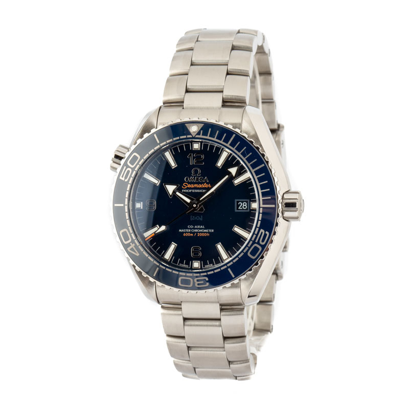 Omega Seamaster Planet Ocean Blue Dial