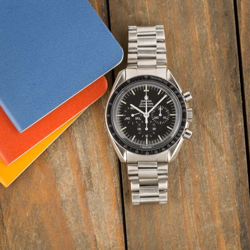 Vintage Omega Speedmaster Black Dial