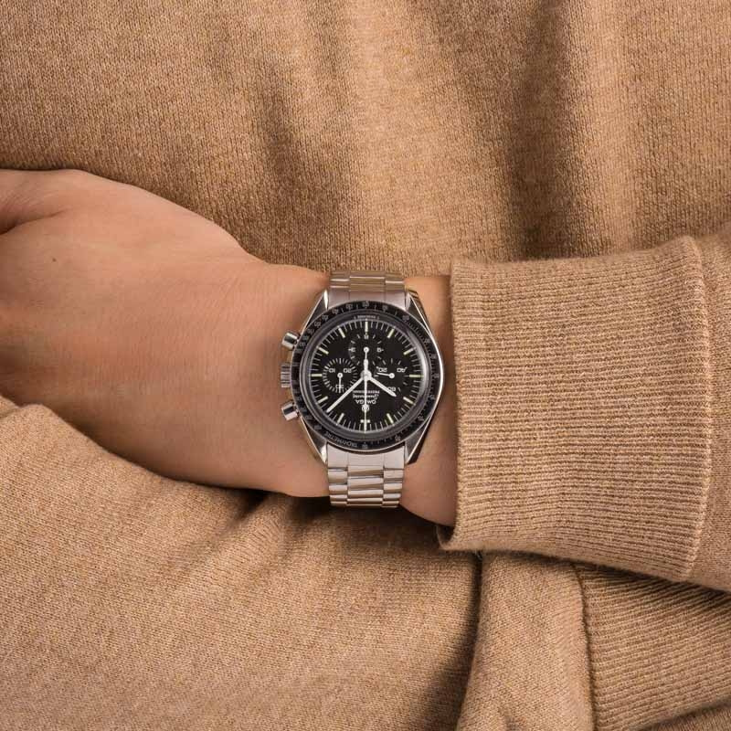 Vintage Omega Speedmaster Black Dial