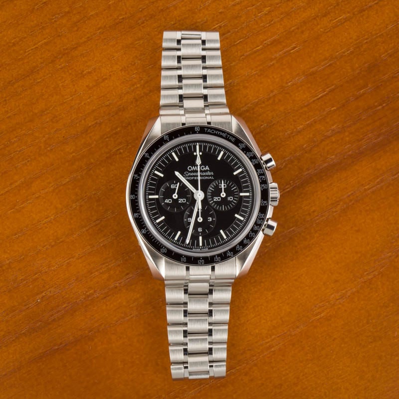 Mens Omega Speedmaster Moonwatch Stainless Steel