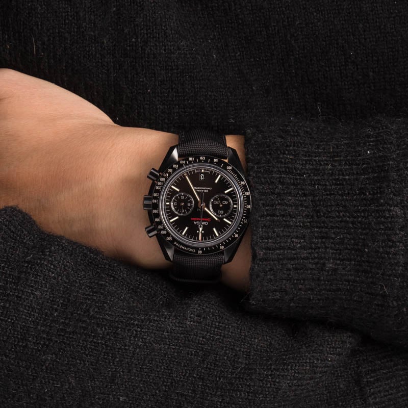 Pre-Owned Omega Speedmaster Dark Side of the Moon Pitch Black