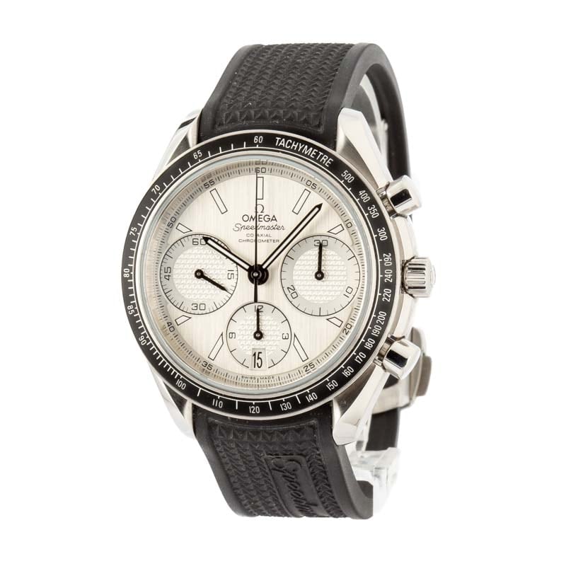 Pre-owned Omega Speedmaster Racing Silver Dial